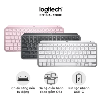 Bàn phím không dây Logitech MX Keys mini 