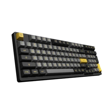 AKKO 3098B Plus Black Gold Cream Yellow Pro Switch