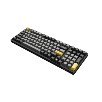 AKKO 3098B Plus Black Gold Cream Yellow Pro Switch