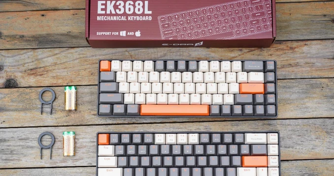 Bản phím cơ E-DRA EK368L Alpha