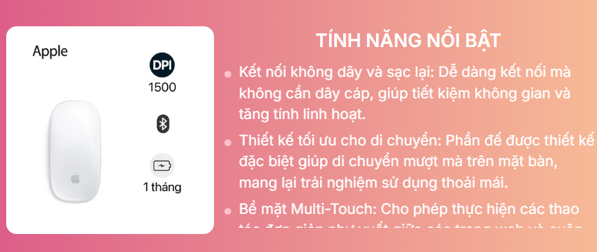 Apple Magic Mouse 3 2024 (MXK53)